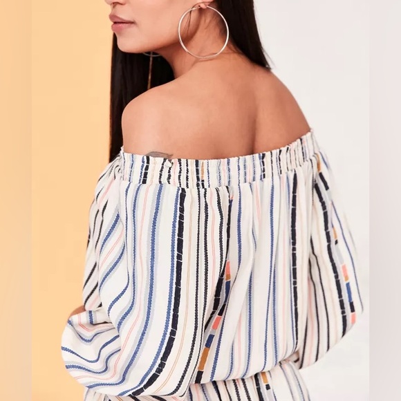 ASTR The Label Blair Dress in Cream Cool Stripe
Color:Cream Cool Stripe XSmall - Picture 4 of 9